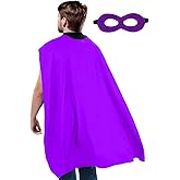 Adult Superhero Capes and Masks - Halloween Vampire Capes Party Dress Up Superhero Costume