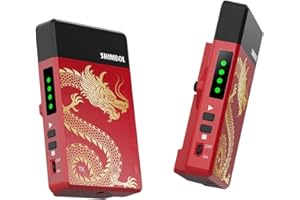 Shimbol Wireless Video Transmission System TP Mini Wireless HDMI 1080P60 Transmitter Receiver, 70ms Built-in Antenna Intelligent Channel Switching Low Latency for Android HDMI Video Transmitter