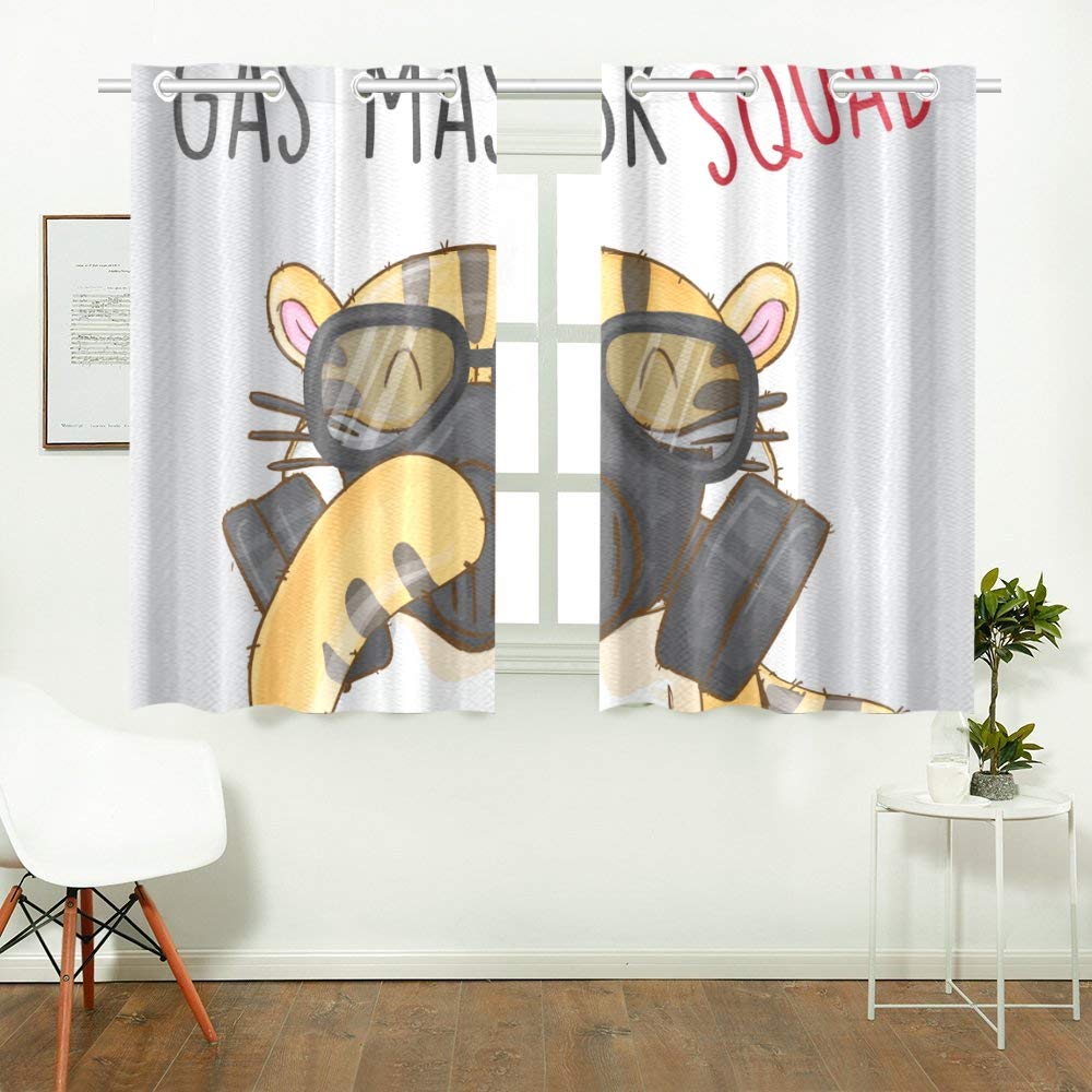 Amazon Com Wiedlkl Shower Curtains For Bedroom Cute Tiger