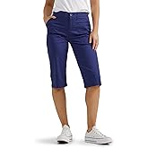 Lee Womens Ultra Lux Comfort with Flex-to-go Utility Skimmer Capri Pant