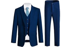Marvelous Kids Boys' Formal Slim Fit Suit Set, Ring Bearer Outfit