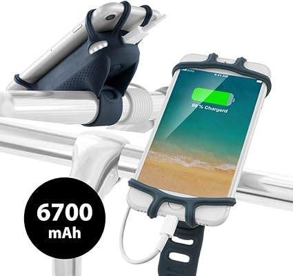 best mobile holder for bike with charger