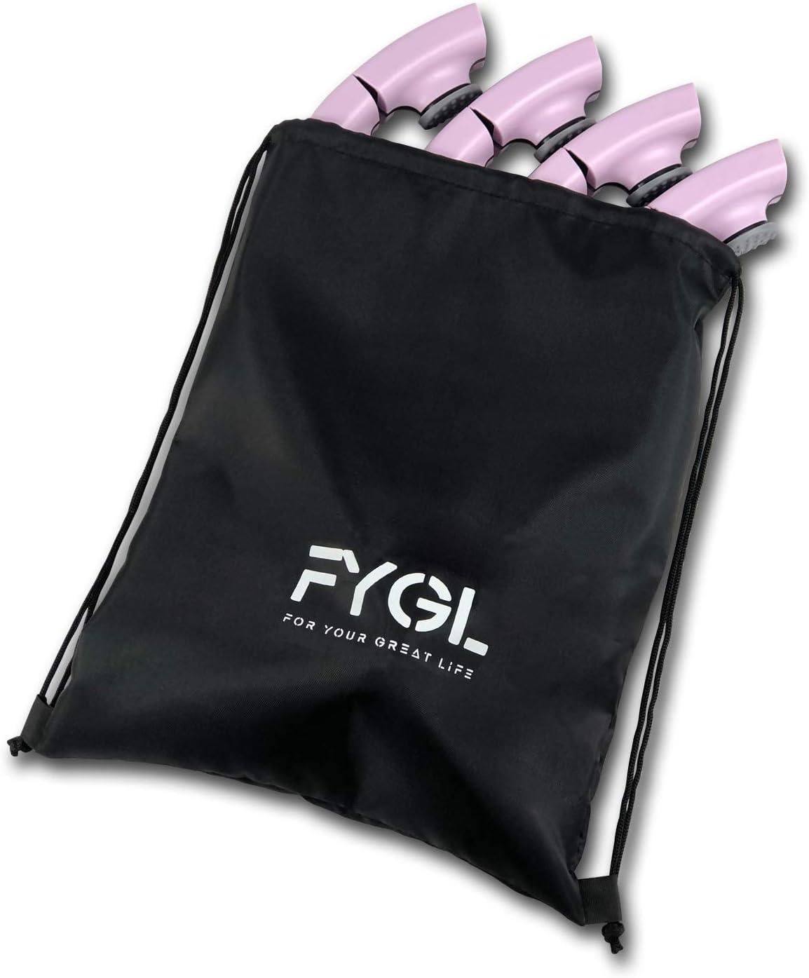 FYGL Smart Weighted Hula Hoop for Adults Exercise Fitness Hoop, 2 in 1 Abdomen Fitness Massage Hoops, 16 Detachable Knots with Drawstring Backpack, Great for Mother's Gift (Winsome Orchid) : Sports & Outdoors