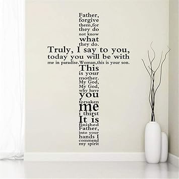 Pegatina De Pared Decoracion Del Hogar Palabras Cruzadas