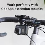 CooSpo Bike Computer Mount Out Front Extension for Garmin Wahoo Bryton view 4