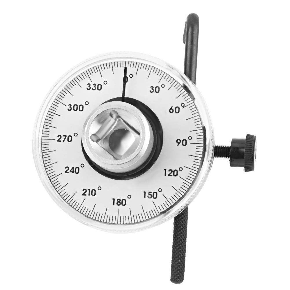 Reminnbor Cordless Angle Torque Ratchet + Car Torque Wrench 1/2inch Drive Torque Wrench Gauge Car Angle Rotation Ratchet Measurement Tool Kit