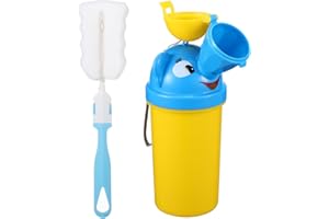 MOLUCKFU Portable Urinal Potty with Strong Seal Abs Travel Pee Toilet for Boys and Compact Random Color