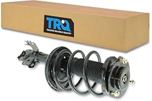 TRQ Front Left Complete Strut & Coil Spring Assembly Drivers Side Compatible with 2012-2017 Toyota Camry