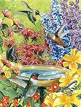 Cobble Hill Hummingbird Garden 500 Piece Jigsaw Puzzle
