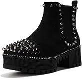 Cape Robbin Women's Spiky Platform Combat Boots