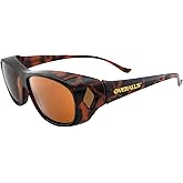 Overalls Sunglasses with Polarized Tortoise and Brown Lens