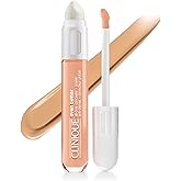 Clinique Even Better All-Over Full Coverage Concealer + Eraser Makeup For Dark Undereye Circles | With Hyaluronic Acid + Caffeine | Hydrating, Brightening + Depuffing