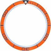 Bezel Insert Fit For Omega Seamaster 42mm Case Planet Ocean Watch Orange