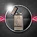 Kivors USB Rechargeable Windproof Arc Lighter Flameless Electronic Arc Lighter Plasma Arc Pulse Cigarette Metal Lighter (Eagle Grey)