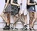 Fashion Temporary Tattoo Transfer Stickers - 8 Sheets Large Size Tattoo Body Stickers for Man & Women Waterproof Removeable Non-Toxics & Safe for All Skin (Set.1)