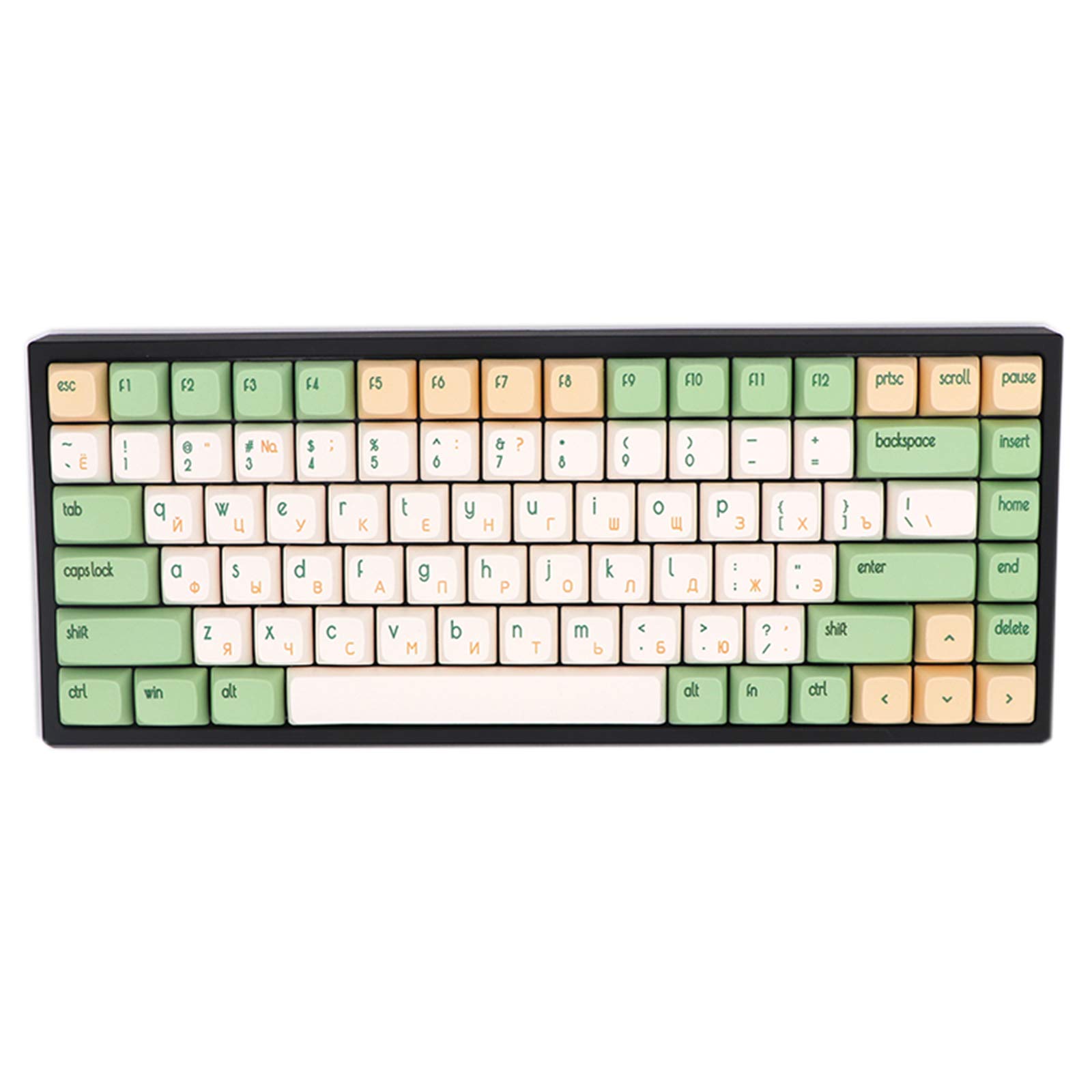 Retro Theme PG Sublimation Customized Mechanical Keyboard XDA Keycap GH60/104/, Large Full Set of PB