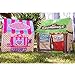 Kids Play Tent for Boys and Girls - Indoor / Outdoor Pop-Up Tent Playhouse, Roll-Up Doors and Window and Removable Floor Panel (Clubhouse)