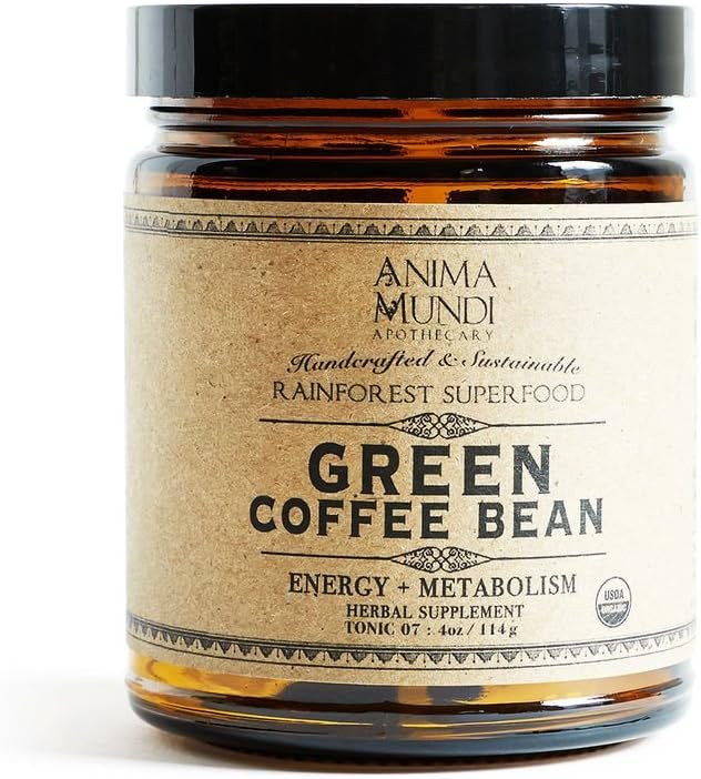 Anima Mundi Herbals Green Coffee Bean Extract Powder | 6oz