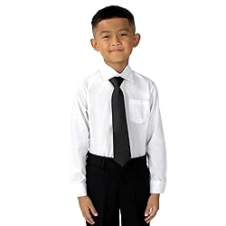 Spring Notion Boys' Satin Zipper Necktie and