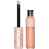 Maybelline Lifter Serum Concealer, Radiant Concealer with Full Coverage, Includes 2% Peptides + Caffeine to Hydrates &amp; Brightens Under Eyes, 55, 1 Count