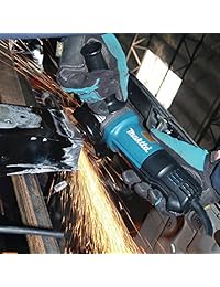 Amoladora angular Makita con interruptor de parada de 4 pulgadas y 1 2.