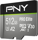 PNY U3 Pro Elite MicroSD Card 512GB P-SDUX512U3100PRO-GE view 2