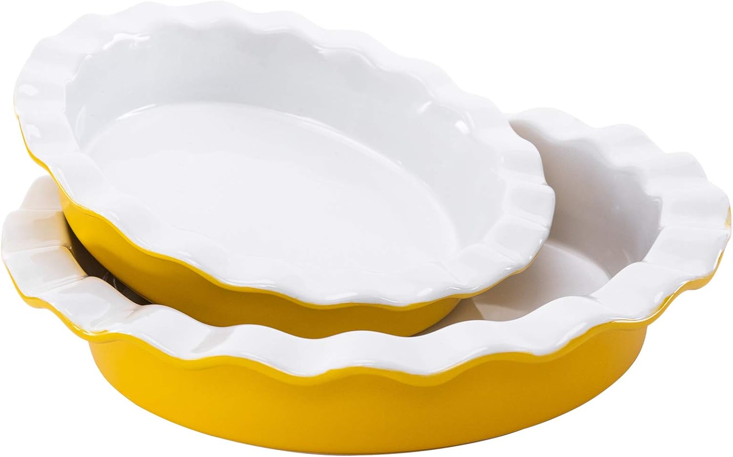 Hompiks Pie Pan Pie Dish 9 Inch Pie Pans for Baking Oven