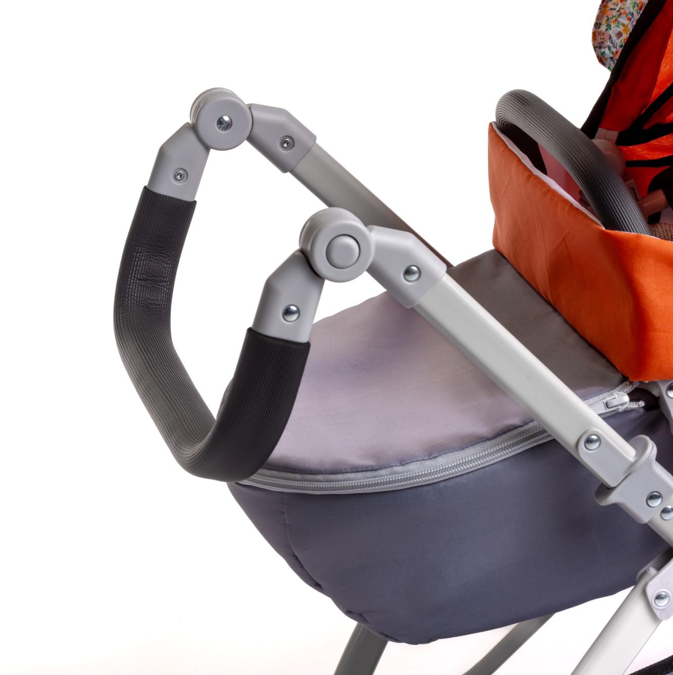 JC Toys - for Keeps Playtime | Deluxe Folding Sports Pram Stroller | Nature Theme Collection | for Dolls up to 20
