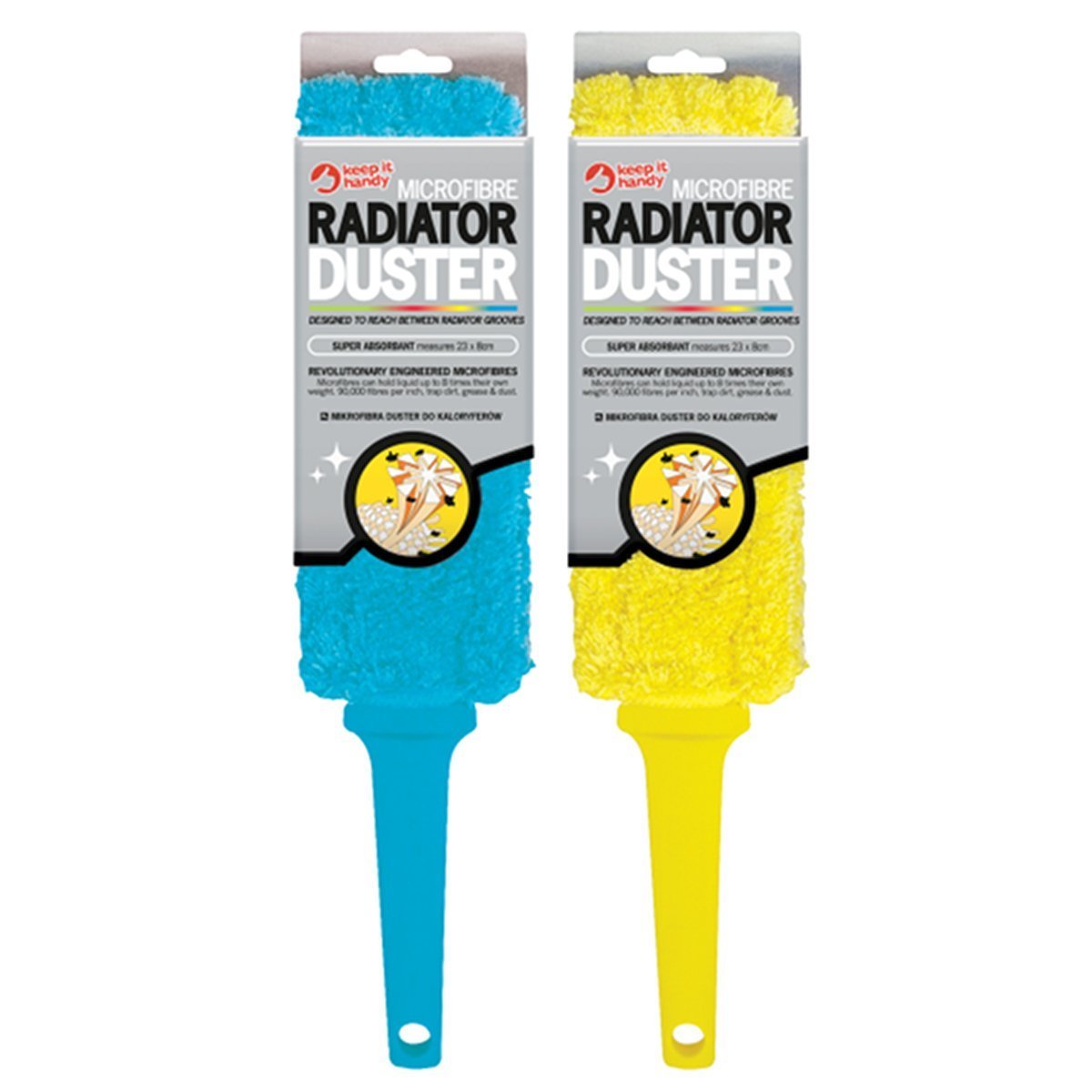 Keep it Handy Microbfibre Radiator Dusters - Pair of