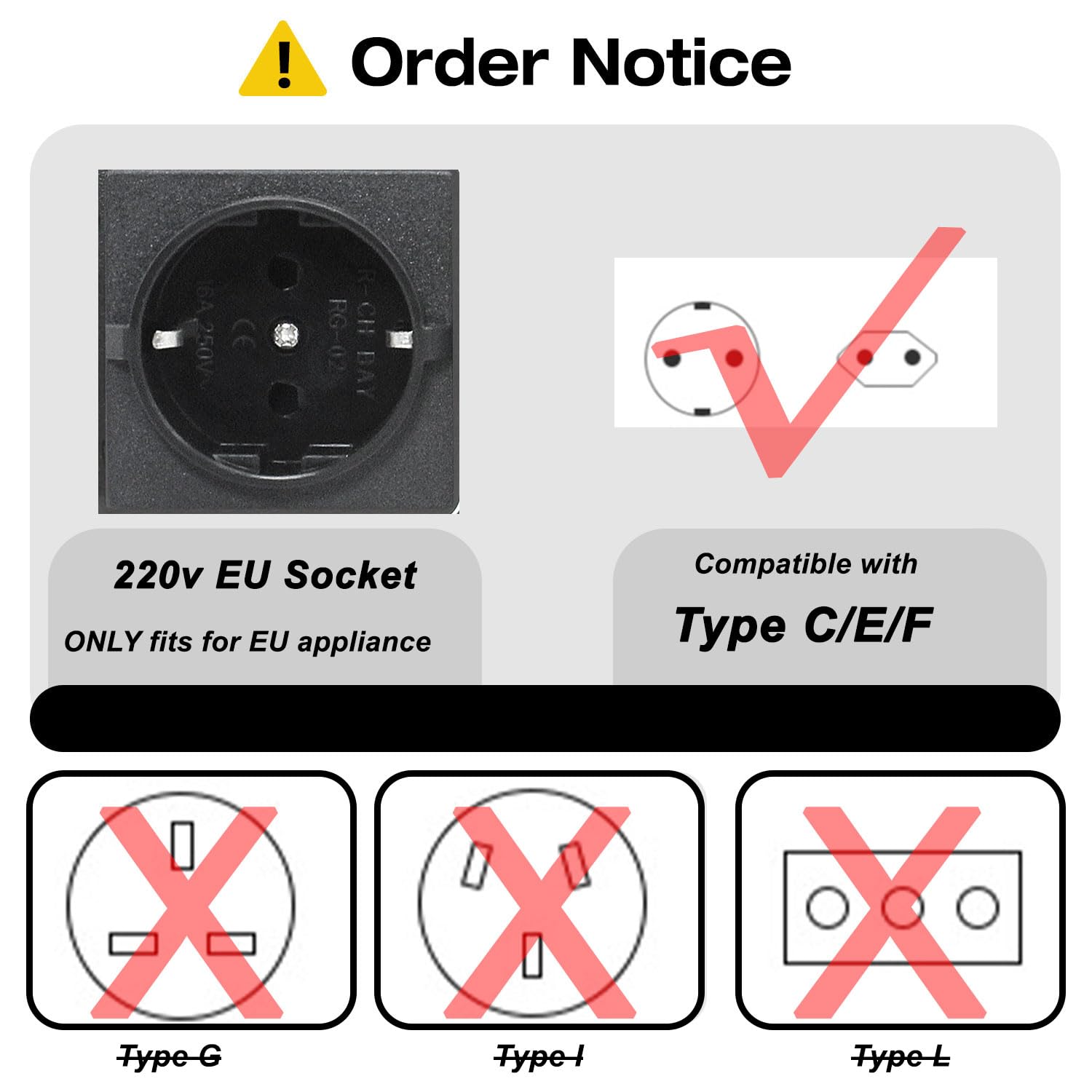 Yinleader 110v to 220v European Voltage Converter Transformer 500W Step Up Converter 110/120 Volt to 220/230/240 Volt or Step Down 220 to 110 w/US Power Cord,Circuit Breaker Protection