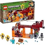LEGO Minecraft The Blaze Bridge 21154 Building Kit, New 2019 (370 Pieces)