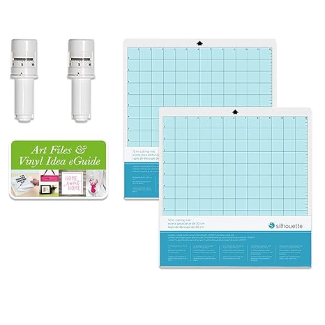 Silhouette Cameo Schneidematte, 3 Autoklingen und 2 – 30,5 x 30,5 cm