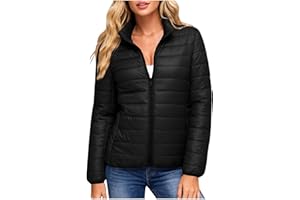 Doudoune d'hiver tendance pour femme, col montant, manteau matelassé décontracté à manches longues, vêtement d'extérieur lége
