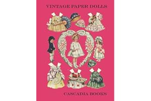 Vintage Paper Dolls: Fashions of yesteryear. Cute dolls Ready to cut out and play with or to design a whole wardrobe of new c