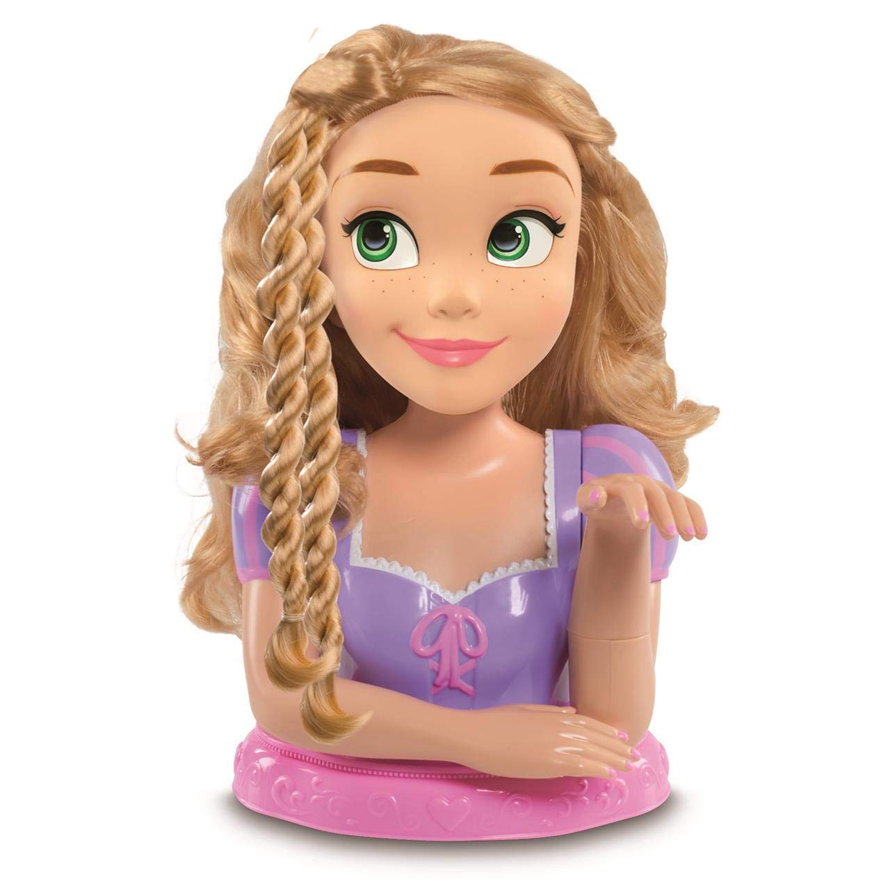 Styling Head Disney Rapunzel Bust Deluxe with 13 Accessories to Style and Make Up Your Disney Princess