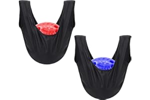 COITEK Bowling Seesaw Bag 2 Pack, Bowling Polisher Bag Carrier Ball Cleaner Holder, Black, 15' X 16'