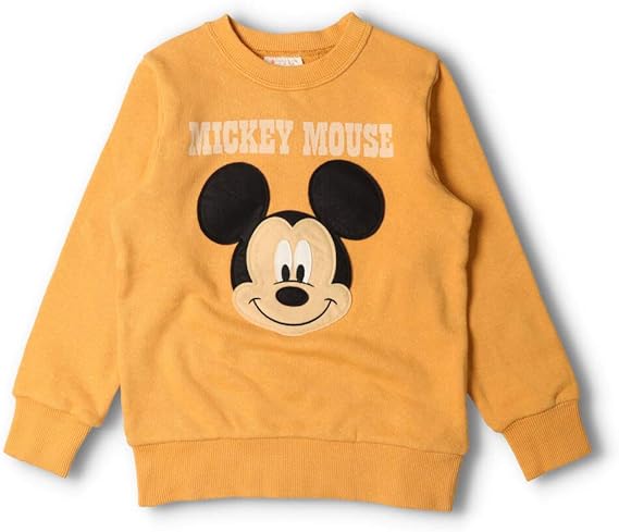 Amazon 子供服 Daddy Oh Daddy ダディオダディ 日本製ミッキーデザインアップリケトレーナー 80cm 150cm トレーナー パーカー 通販