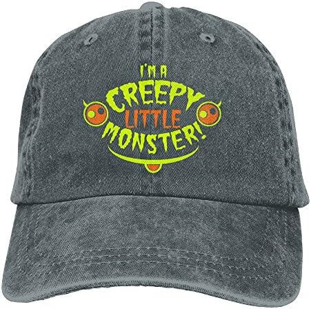 I'm A Creepy Little Monster Halloween Costumes Cowboy Hat Rear Cap Adjustable Cap