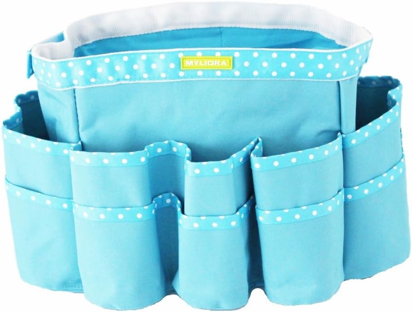 Myliora Baby Diaper Caddy Bag Organiser Nappy Storage Basket, XXL Size (Blue)