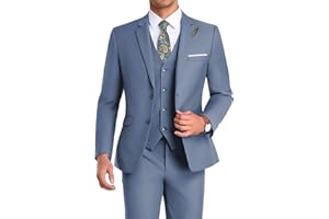 High-End Suits Men Suit Groomsmen Suit Orange Slim Fit 3 Pieces Suit for Men Notched Lapel Jacket Vest Pants