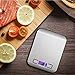 Digital Food Scale 304 Stainless Steel Kitchen Scale Anti-fingerprint Cooking Scale Electric Portable