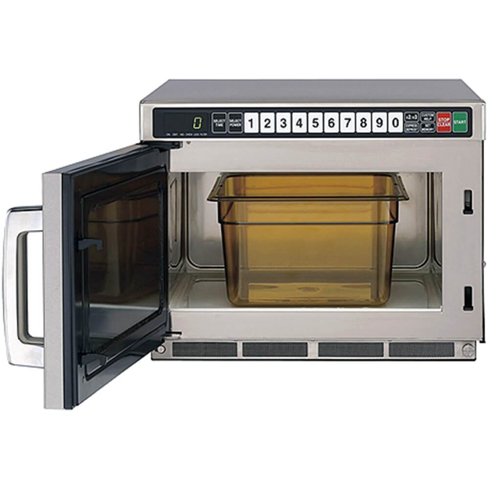 Sharp R-CD2200M Commercial Microwave, Silver