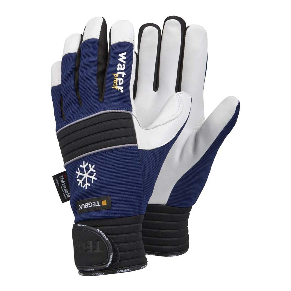 Ejendals 297-11 Tegera 297 Cold Insulation Glove, Size 11, 1 Pair, Blue/Black/White, Size 11 (Pack of 1)