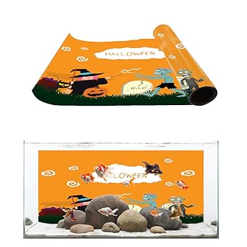 Amazon Com Fantasy Star Aquarium Background Halloween Witch And