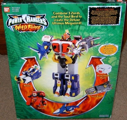 Power Rangers Deluxe Ultimus Megazord Wild Force Action Figure