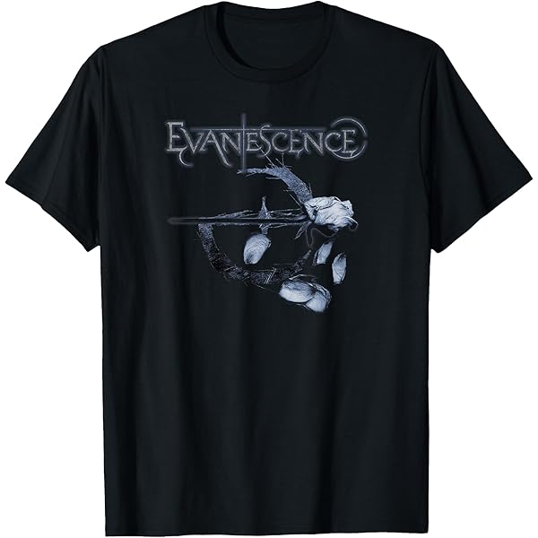 EVANESCENCE エヴァネッセンス Fallen Tシャツ Amazon.com: Evanescence – Fallen Album T-Shirt : Clothing