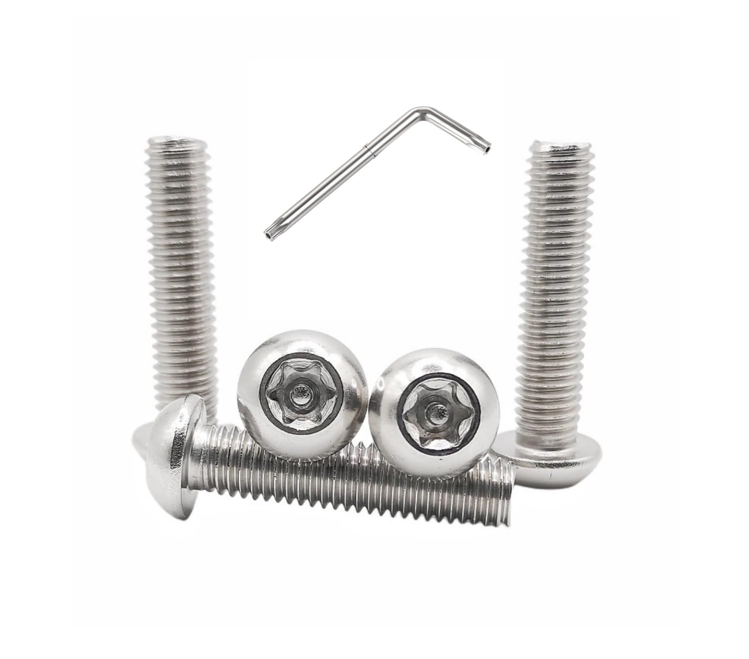 20pcs M6 x 14 mm Security Anti Theft Dome Button