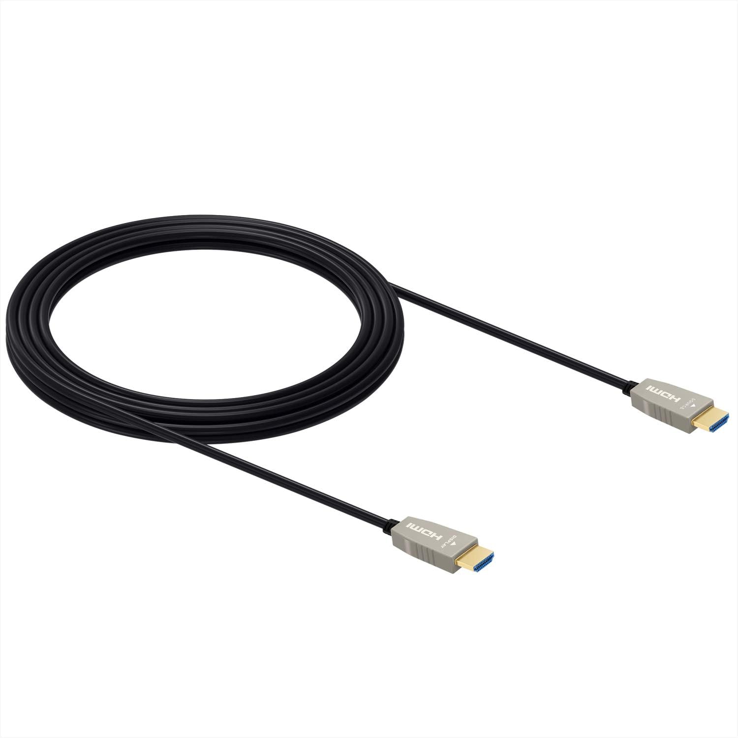 RUIPRO 4K Fibre Optic HDMI Cable 12M, HDMI 2.0b, 18Gbps, 4K@60Hz, HDR, HDCP 2.2, Ultra Slim Flexible, Compatible with TV - Image 3