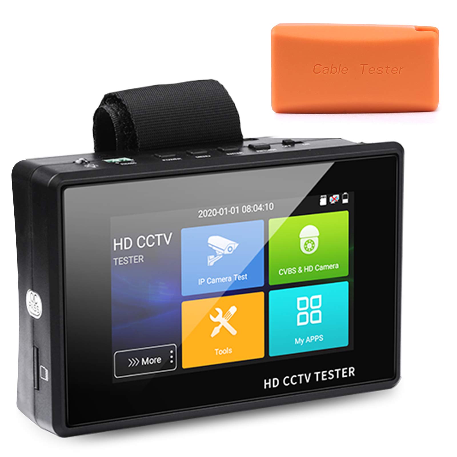 WSDCAM 4" Portable Wrist IP Camera Tester - 4K