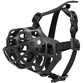 Dog Muzzle Basket Muzzles, XXL Dog Muzzle Mouth Cover for Prevents Biting Mastiff Saint Bernard Breathable Mask for Dogs